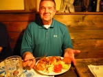 Tom digs into the Bavarian Specialties